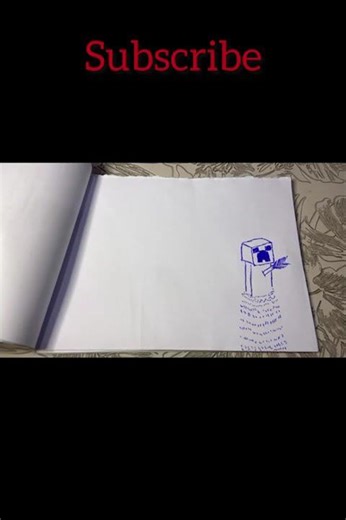 My first flip book animation #shorts #shortvideo #animation #flipbook #stopmotion