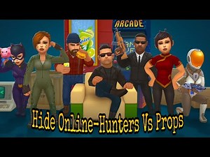 TUTORIAL Cara Main Game HIDE ONLINE Untuk HUNTER Dan PROP
