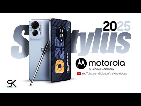 New Phones 2025 — Motorola Moto G Stylus 5G — 2025 FIRST LOOK Trailer and Introduction!