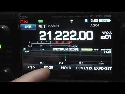 IC-705のファームウェアアップデートしました。IC-7300が機能アップしたのでIC-705も後継機が出ないのかなあと思っています。