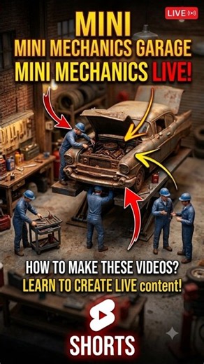 ​🛠️ How to Make 3D Miniature Garage Videos with AI? #makerbot #shopbottools