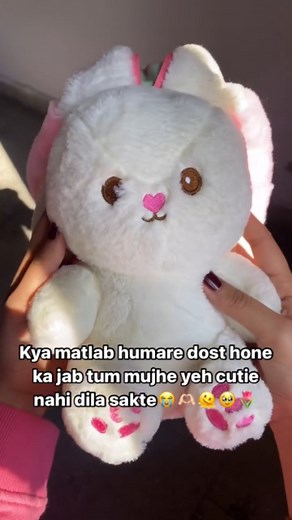 15 reactions |  UNBOXING THE CUTEST BUNNY RABBIT SOFT TOY!  ✨...