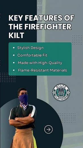 Firefighter Kilt – Tactical Style for Real-Life Heroes #fashion #kilts