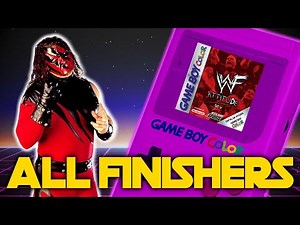 WWF Attitude (Gameboy Color) ALL FINISHERS