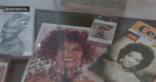 New exhibit celebrates Celia Cruz's legacy
