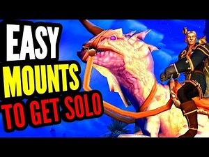 SOLO EASY MOUNTS to get in Pandaria - World of warcraft Dragonflight