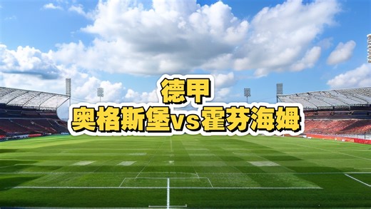 德甲：奥格斯堡vs霍芬海姆，主任单关，到底有何玄机？