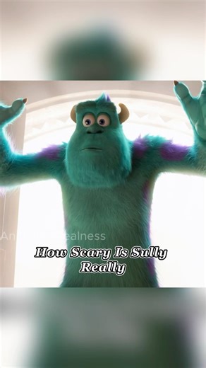 How scary is Sulley, really #fyp #monstersuniversity #sulley #pixar #disney #animation