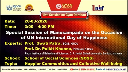 Happier Communities and Collective Well-being | Jindal Institute of Behavioural Sciences (JIBS)