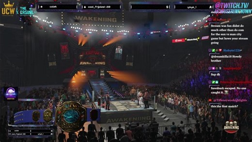 WWE2K25 EFED | UCW: Awakening — Roster Spots Open | Internet Title Chaos & Fallout