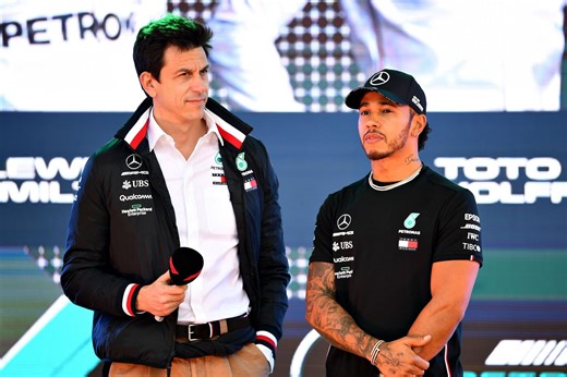“You’ve got to really picture our rear wing because that’s the perspective you’re going to have in 2025”-Toto Wolff on Lewis Hamilton’s Mercedes exit