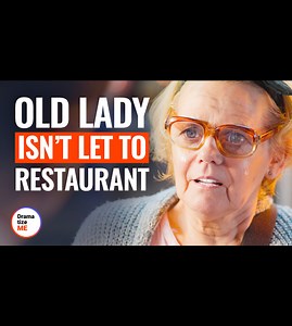 2.6M views · 33K reactions | Old lady isn’t let to restaurant | DramatizeMe | Facebook