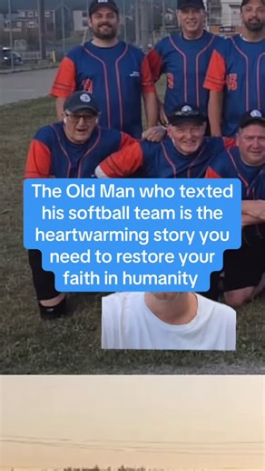 Kevin Clancy on Instagram: "The Old Man who texted his softball team is the heartwarming story you need to restore your faith in humanity"