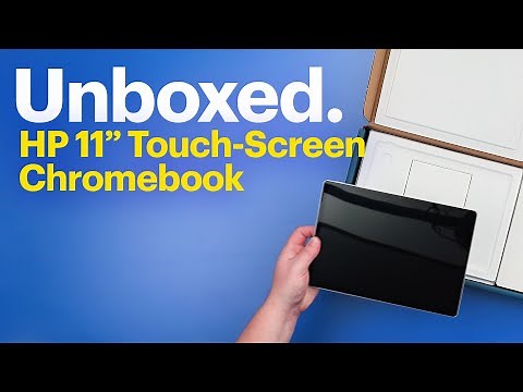 Unboxed: HP 11” Touchscreen Chromebook