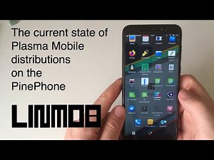The current state of Plasma Mobile on the PinePhone