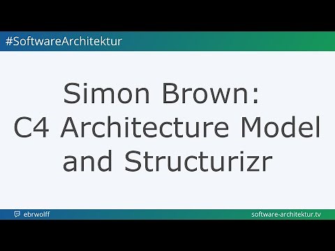 Simon Brown: C4 Architecture Model and Structurizr 🇬🇧🇺🇸