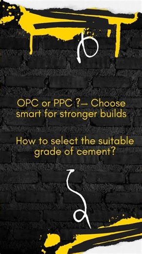 OPC vs PPC & 33/43/53 Cement Grades IS Codes