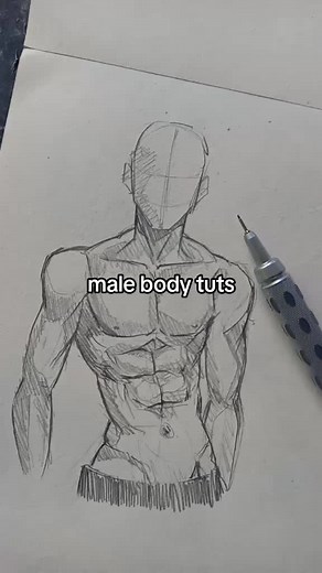 how to draw a body #manga #Anime #foryoupage #foryou #art #fypシ゚viral #animedrawingtutorial #viral #foryou
