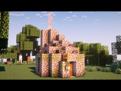 Minecraft: How to Build a Small Cobblestone Hut