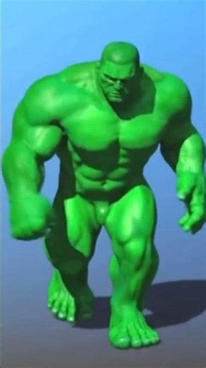The Hulk (2003) | Walk Cycle Test | #shorts