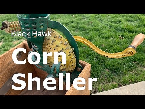 Corn Sheller - Vintage 1903 "Black Hawk" corn sheller
