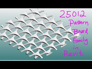 25012 - Pattern Based Family Exercise in Revit