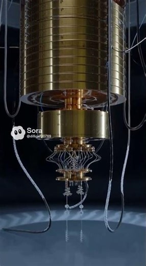 What quantum computers actually look like #science #shorts