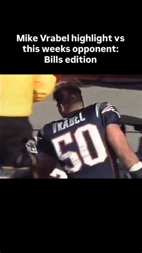 Boston Sports Throwback on Instagram: "Week 17, 2003: Mike Vrabel picks off Drew Bledsoe and the Patriots get revenge against the Bills"
