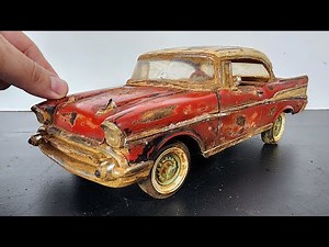 Restoration Bel Air 1957 Abandoned Model Car