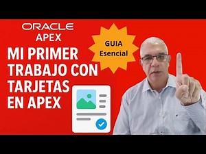 Cómo crear tarjetas increíbles en Oracle Apex fácil y rápido
