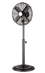 [Hot Item] 16 Inch Chrome Metal Retro Style Stand Fan with 4 Aluminum Fan Blades
