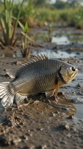 Climbing Perch Fish That Survives Days Without Water #4 #sorts #fishfacts