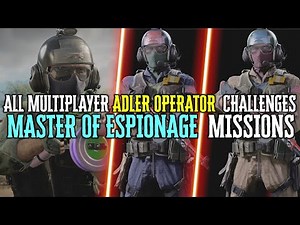 ALL ADLER OPERATOR MISSIONS (Master Of Espionage) Season 4 Black Ops Cold War