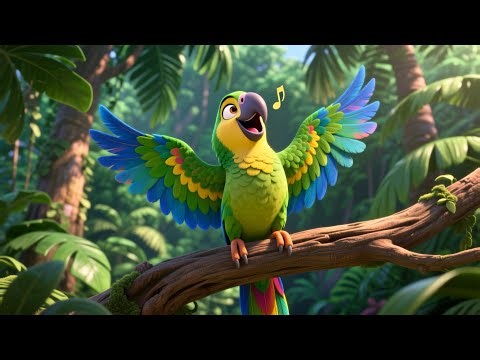 Parrot Learns ABC 🦜🔤 | Fun Toddler Learning | Kids Educational Adventure