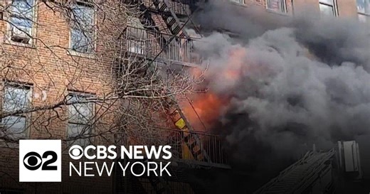 9 children suffer minor injuries in Bronx building fire