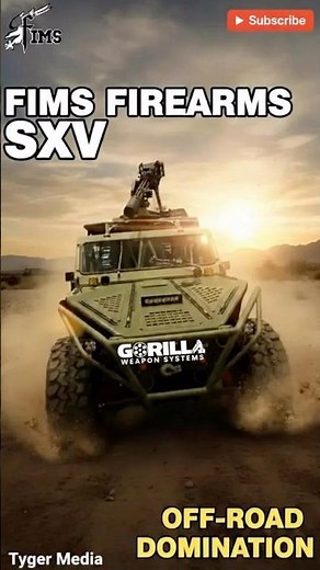 Fims Firearms Shows off the SXV at Shot Show 2026 | #Shotshow2026 | #Minigun | #fims