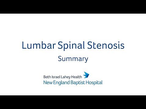 Lumbar Spinal Stenosis: Summary