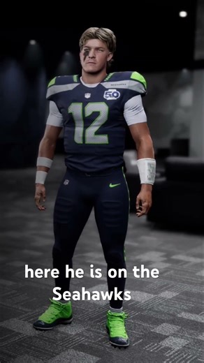 I put Jaxson dart onto the best team in the nfl! #football #madden