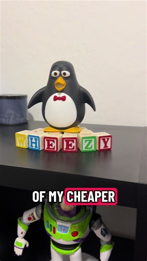 This is one of my cheaper, custom-made toys wheezy from toystory 2 #toystory #toystorycollection #pixar #toycollector #disneytoys
