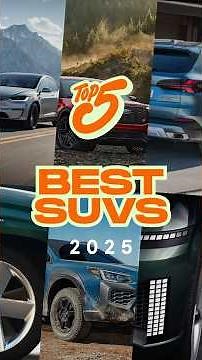 Top 5 Best SUV Ideas 2025 🚙 | Luxury, Electric, Family & Midsize SUV Comparison!