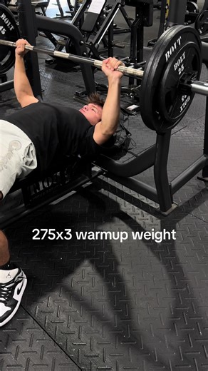 To think a couple months ago this would be one of my working sets, consistency is the name of the game #fyp #gymtok #powerlifting #gym