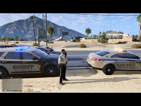 LSPDFR Multiplayer | County Patrol | Mobile County Sheriff | 4K