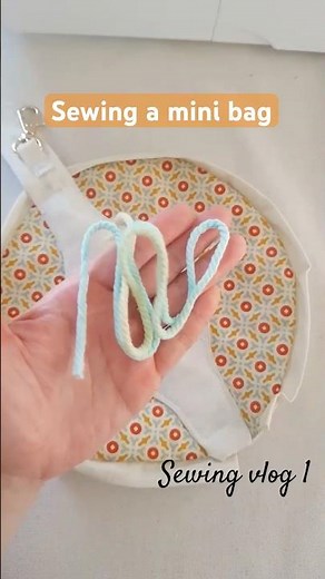 My First Sewing Project | Sewing a Mini Bag