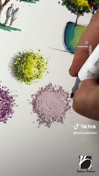 New Techniques for Drawing Top-View Trees