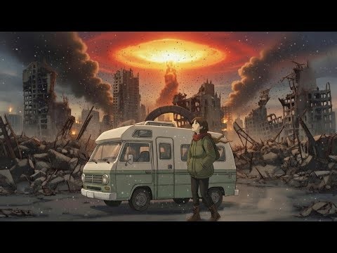 Bunker Survival After Nuclear Attack asmr | asmr Cooking in Post Apocalypse| Ghibli style asmr