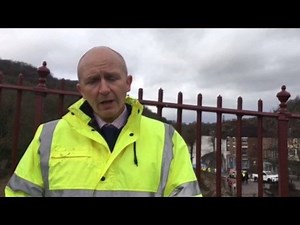 Teams are working hard to do what they can to support residents in Ironbridge. A rest centre has been set up at Cleo’s Café for evacuated residents, and we are asking that people stay away from the area as river levels are still rising. River levels are expected to reach a peak around 2pm. Council chief David Sidaway explains more | Telford & Wrekin Council