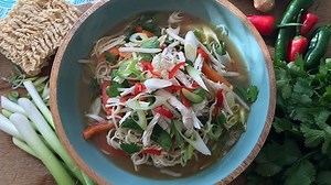 Gok’s chicken noodle soup