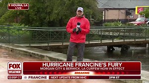 Houma prepares to take hit from Hurricane Francine as storm inches closer to landfall | Latest Weather Clips | FOX Weather