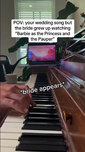 Barbie As the Princess and the Pauper If You Love me for me wedding song! #barbie #wedding