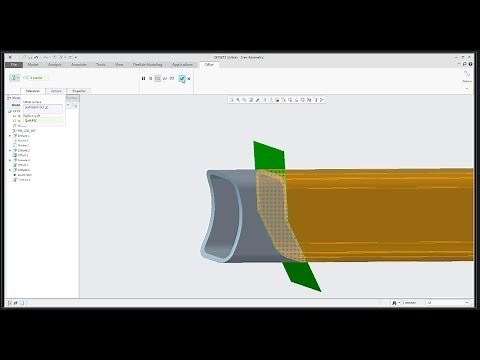 PTC Creo 4.0 tutorial: Offset feature vs. Offset option